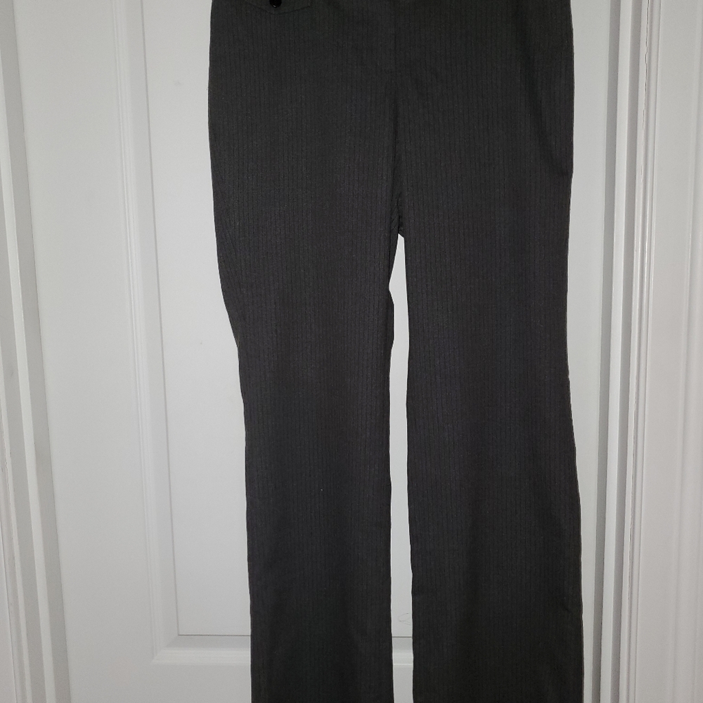 Pin Striped gray Maternity pants